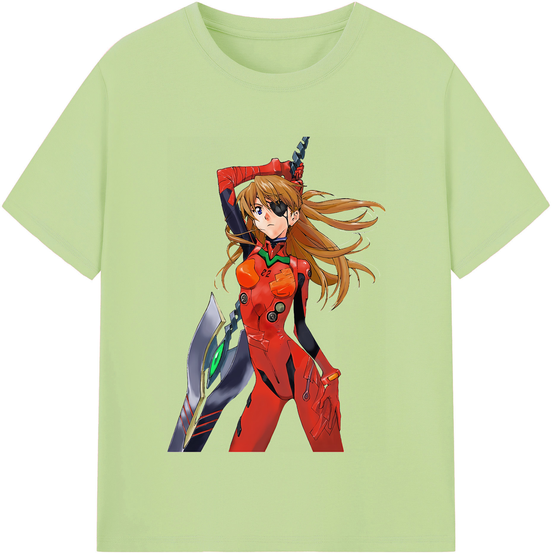 （画像用） EVA 新世紀エヴァンゲリオン 綿100％半袖Tシャツ（フロントプリント）